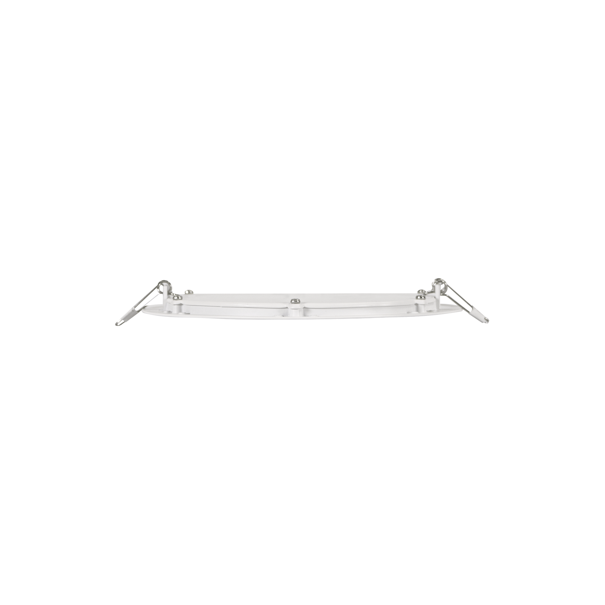 Bricocenter RECESSED SPOTLIGHT EXTRAFLAT ALUMINUM WHITE D10.8CM LED 9W NATURAL LIGHT IP20