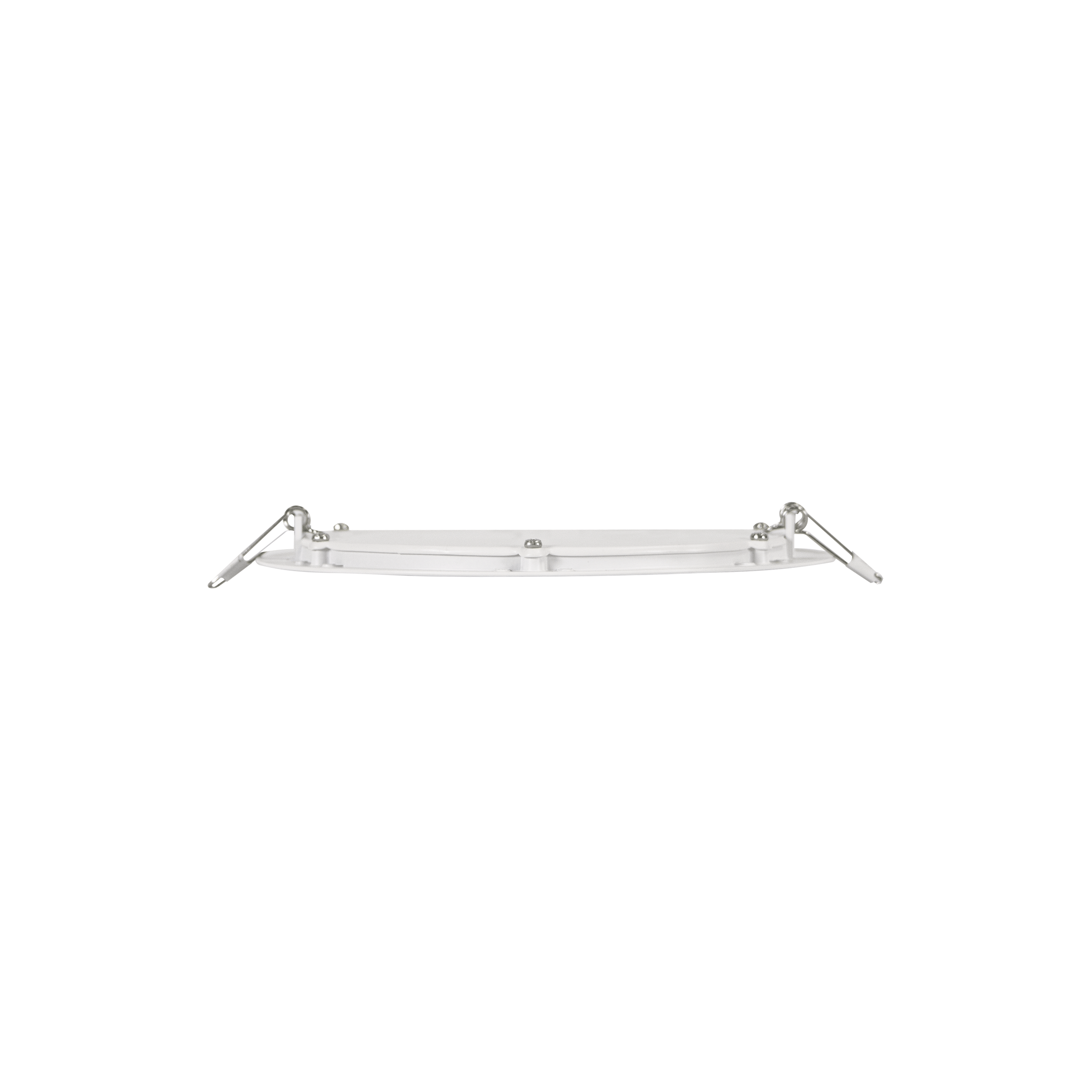 Bricocenter RECESSED SPOTLIGHT EXTRAFLAT ALUMINUM WHITE D10.8CM LED 9W NATURAL LIGHT IP20