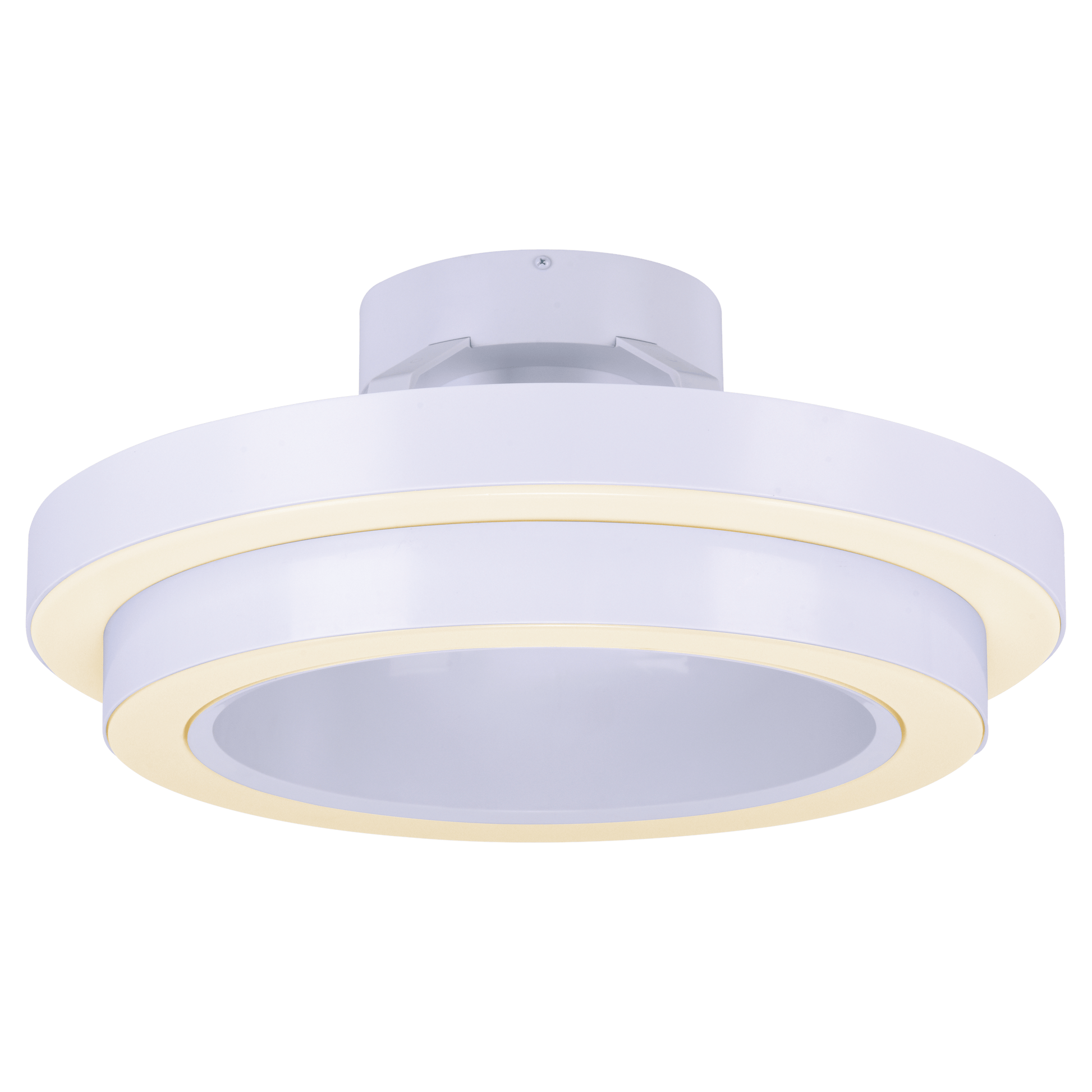 PONANT FAN PLASTIC WHITE D54.5 CM LED 49W CCT DIMMABLE