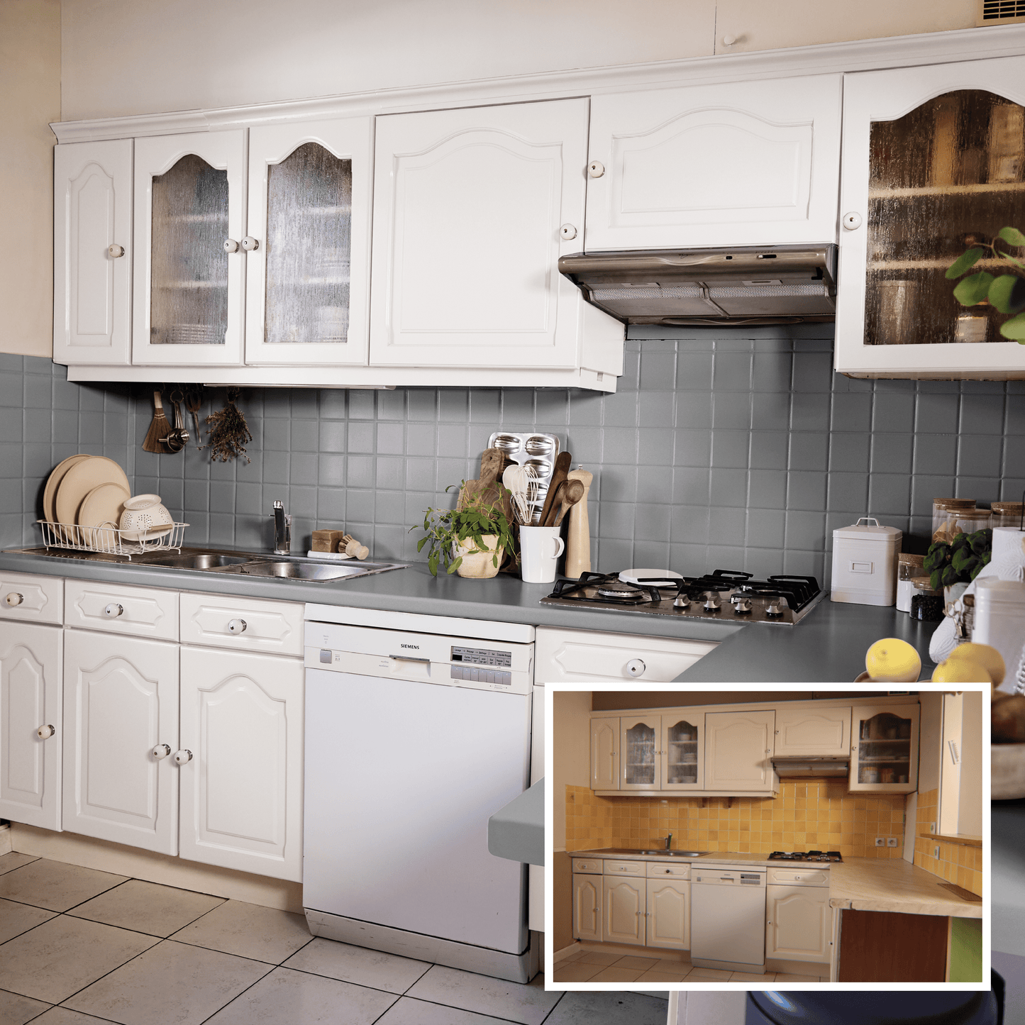 Bricocenter WATER GLAZE FOR FURNITURE AND KITCHEN AND BATHROOM TILES WHITE SATIN LUXENS 2 LT