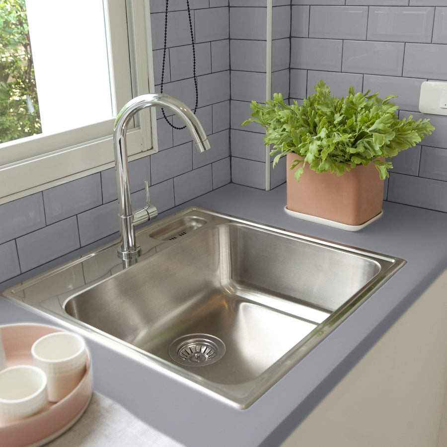 Bricocenter LUXENS TRANSPARENT SATIN FINISH WATER BASE KITCHEN AND BATH PAINT 750 ML