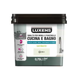 BEIGE COOL 3 SATIN-FINISH LUXENS FURNITURE AND BATHROOM ENAMEL 750 ML