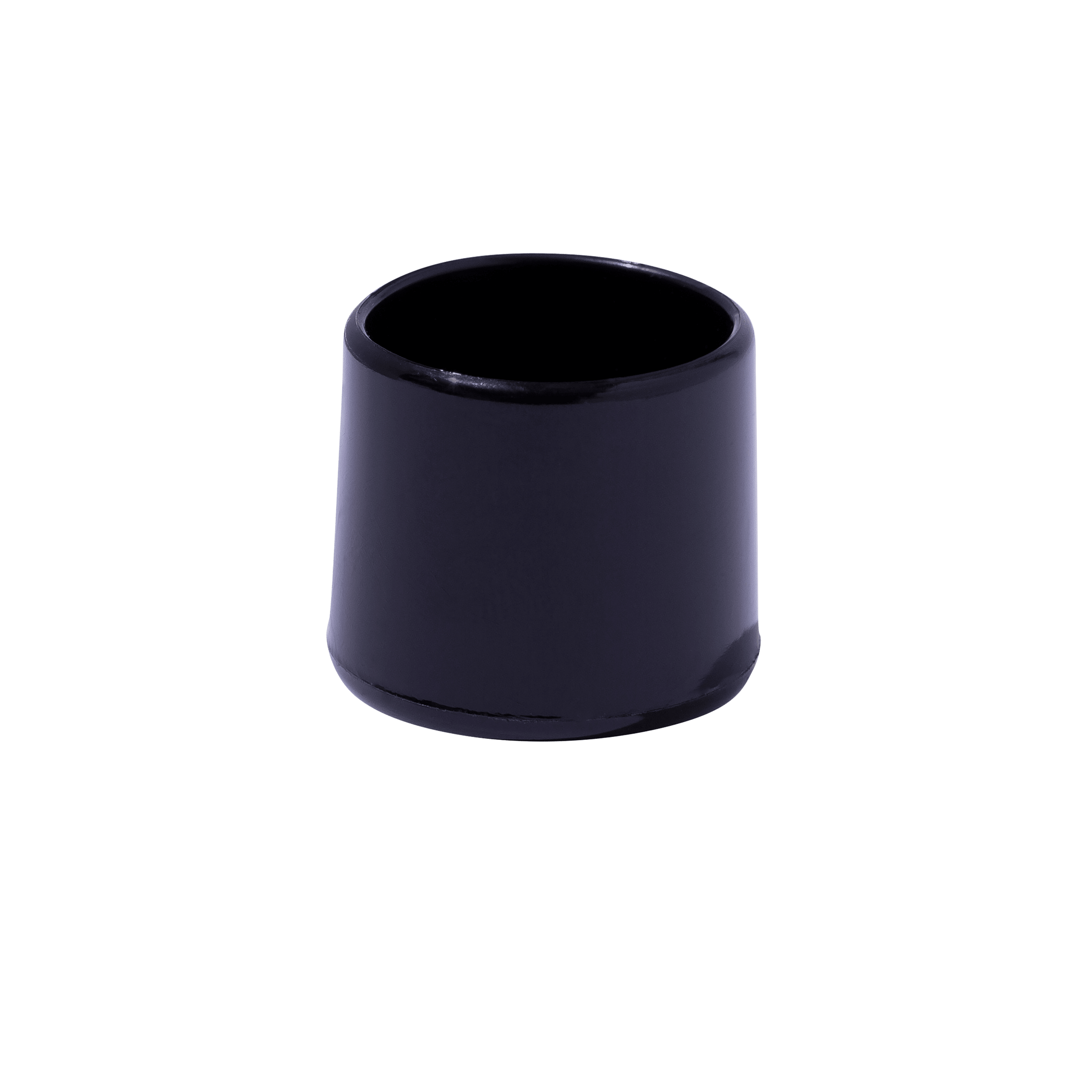 TIPS 22MM BLACK PLASTIC 4PCS