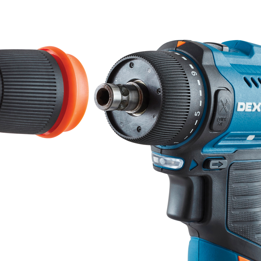 DEXTER IMPACT DRILL 12V BATTERY 2AH WITH CHARGER 1.5AH