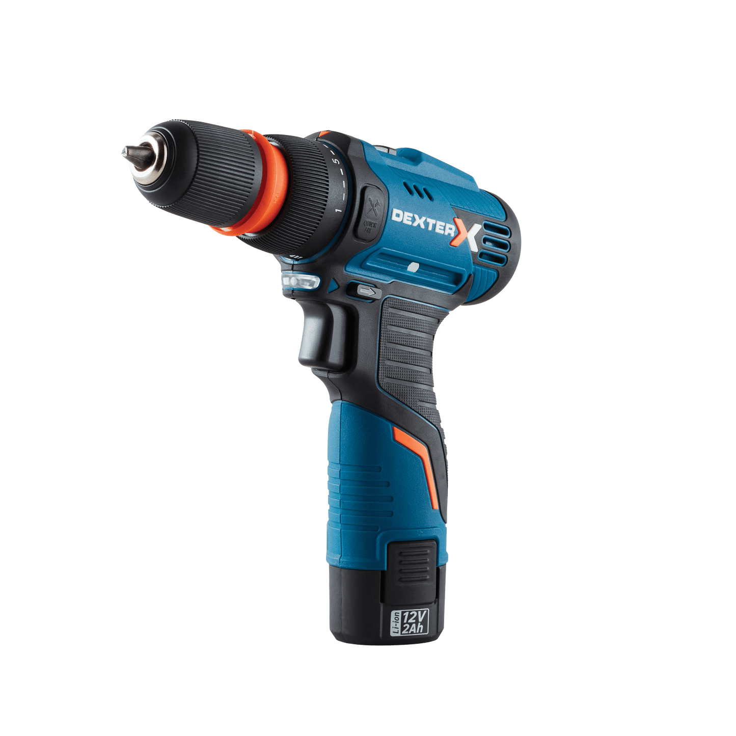 Bricocenter DEXTER 12V SCREWDRIVER DRILL, 1 2.0AH BATTERY, CHARGER