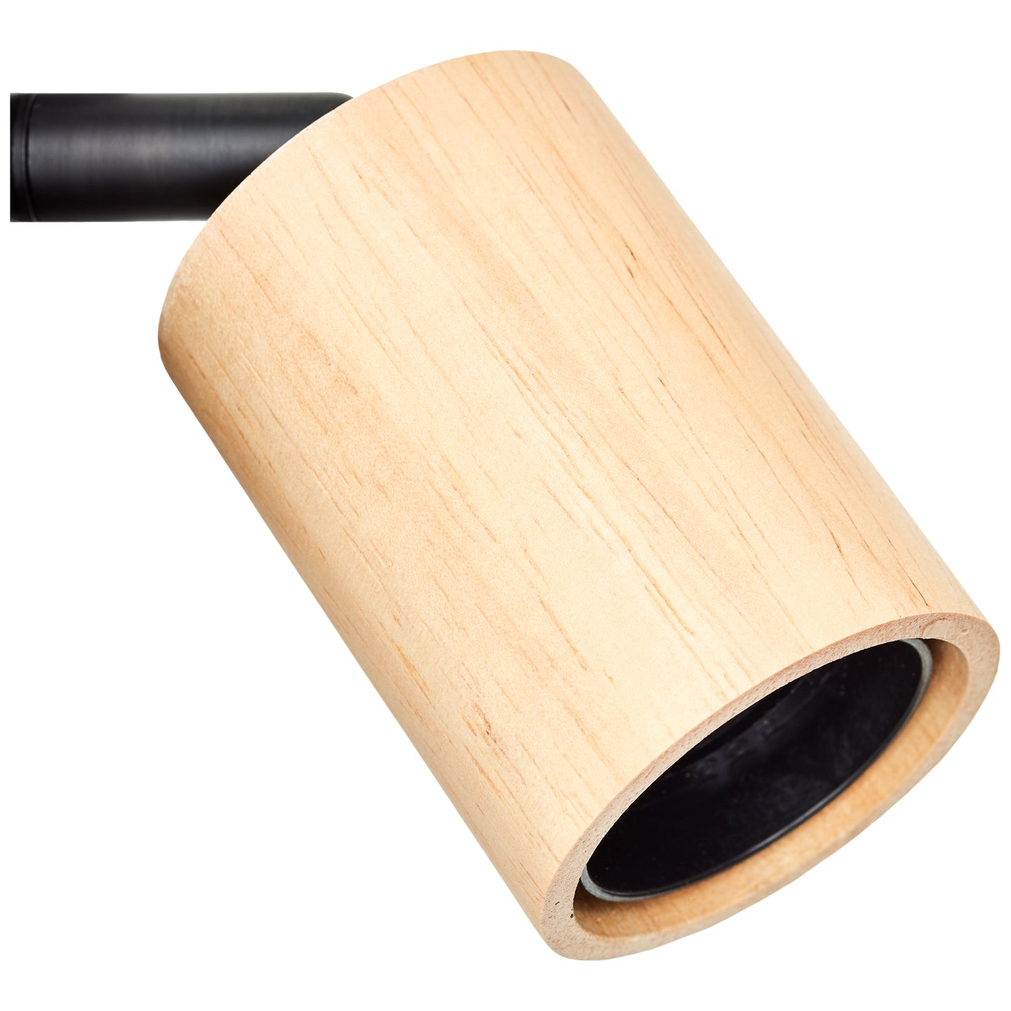 LINA BLACK METAL AND WOOD SPOTLIGHT 1XE27=40W