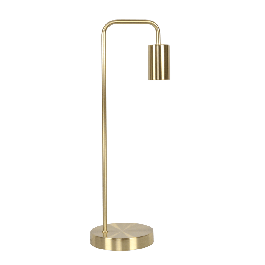 Bricocenter LINA TABLE LAMP METAL GOLD H45 CM E27=40W