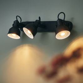 EZIO SPOTLIGHTS METAL BLACK 52CM GU10=10W