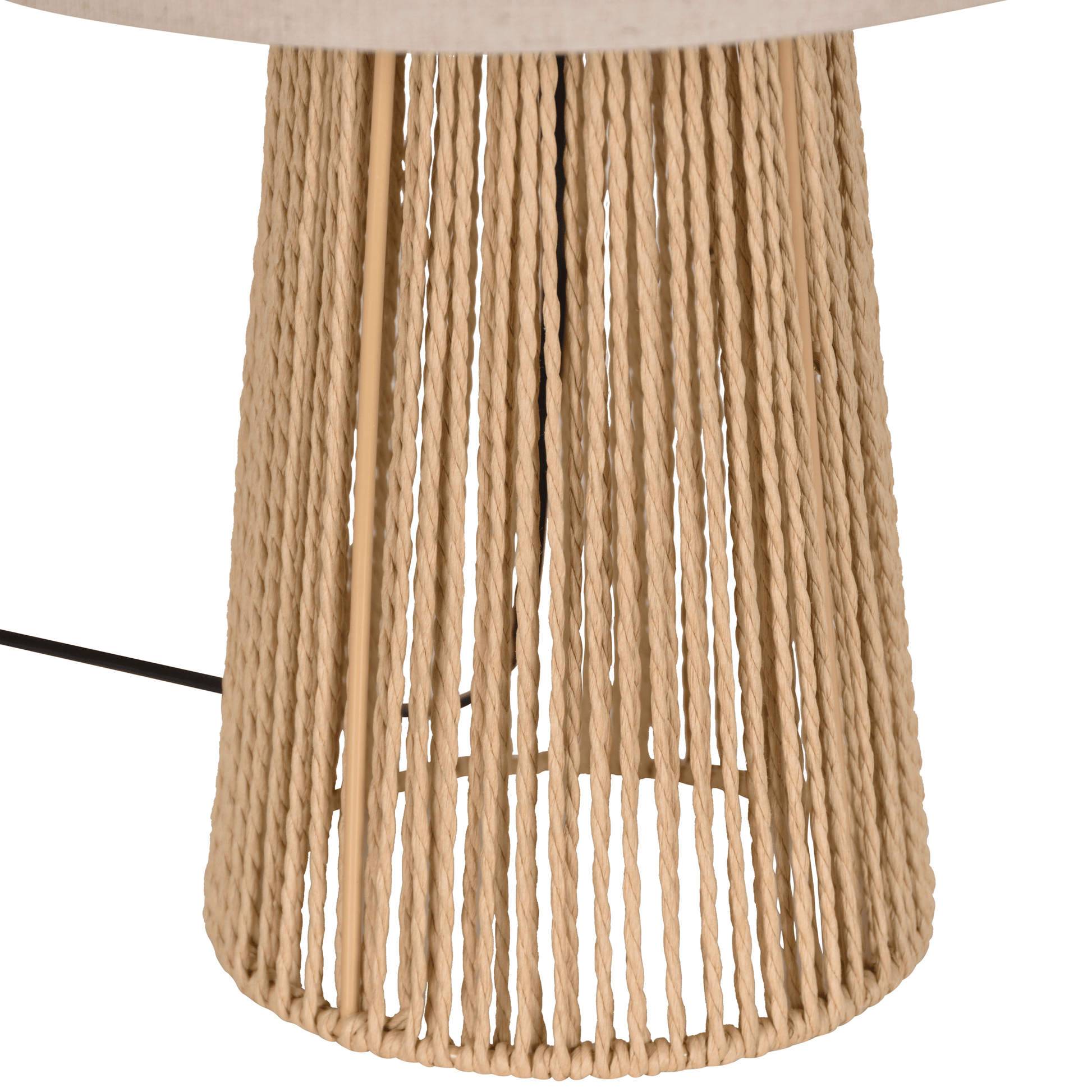 Bricocenter MIKONA TABLE LAMP NATURAL ROPE H40 CM E27