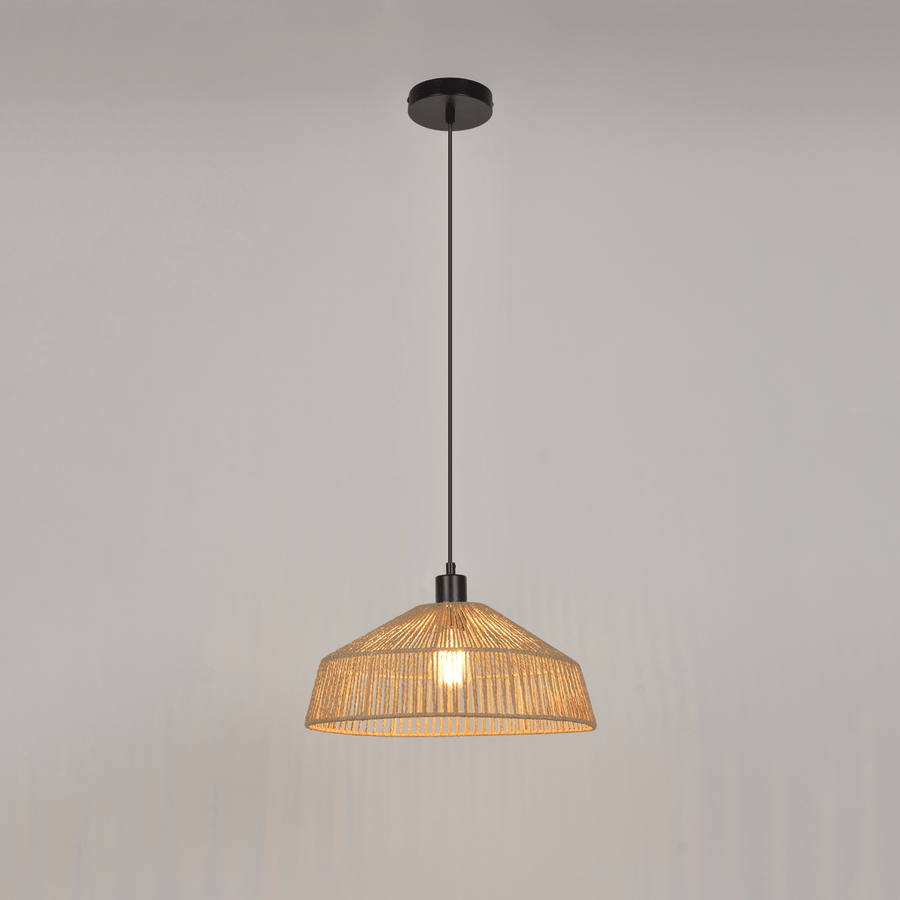 Bricocenter MIKONA METAL AND ROPE CHANDELIER D36 CM E27=15W
