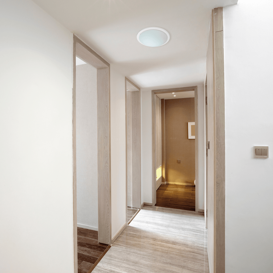 Bricocenter ICEBERG CEILING LIGHT WHITE GLASS D29 E27=60W