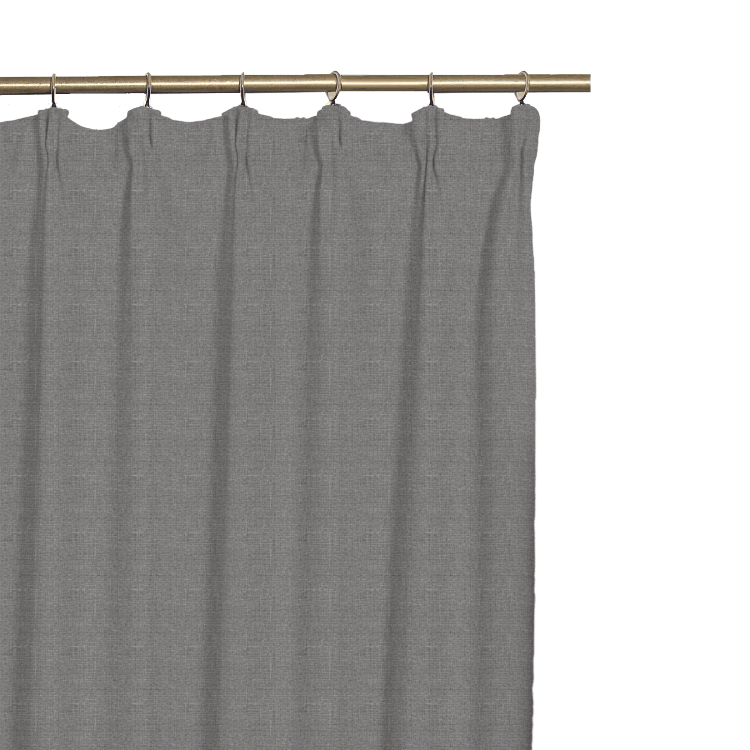 RASPBERRY GRAY OPAQUE CURTAIN 200X280C