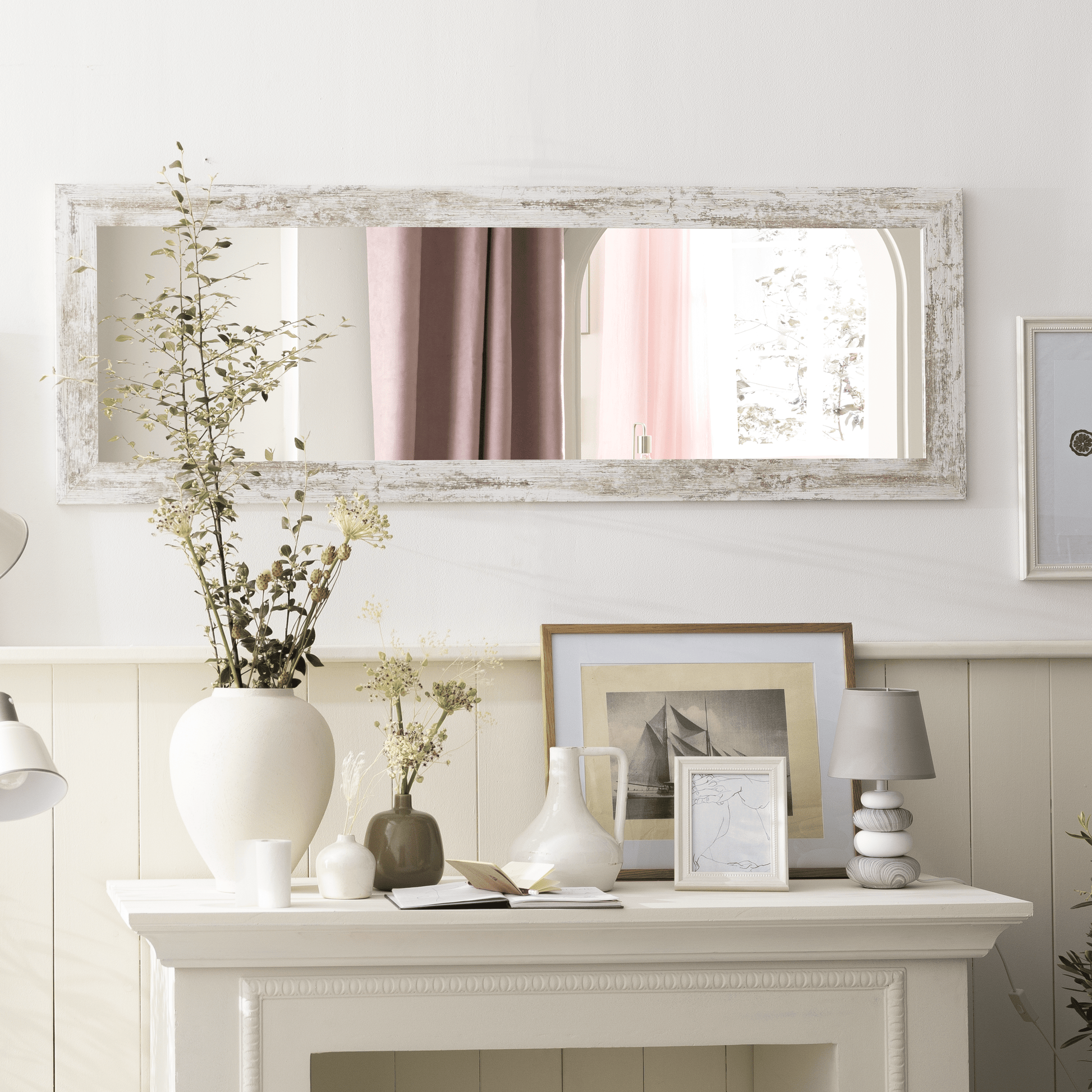 Bricocenter NARVA WHITE MIRROR 52X152CM