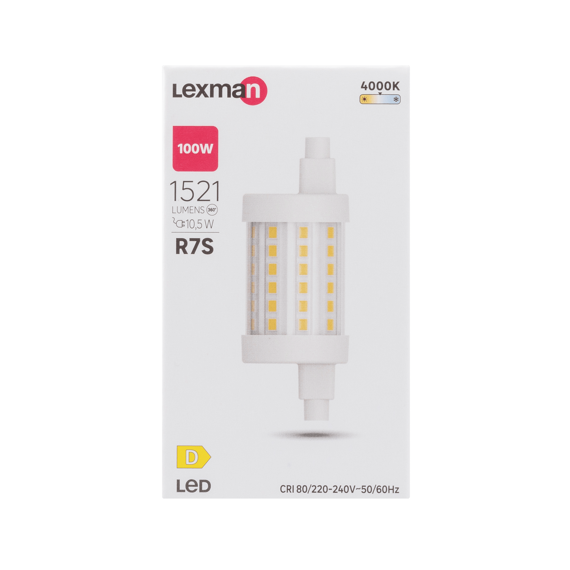 Bricocenter LED LAMP R7S=100W 78 MM LUCE NATURALE