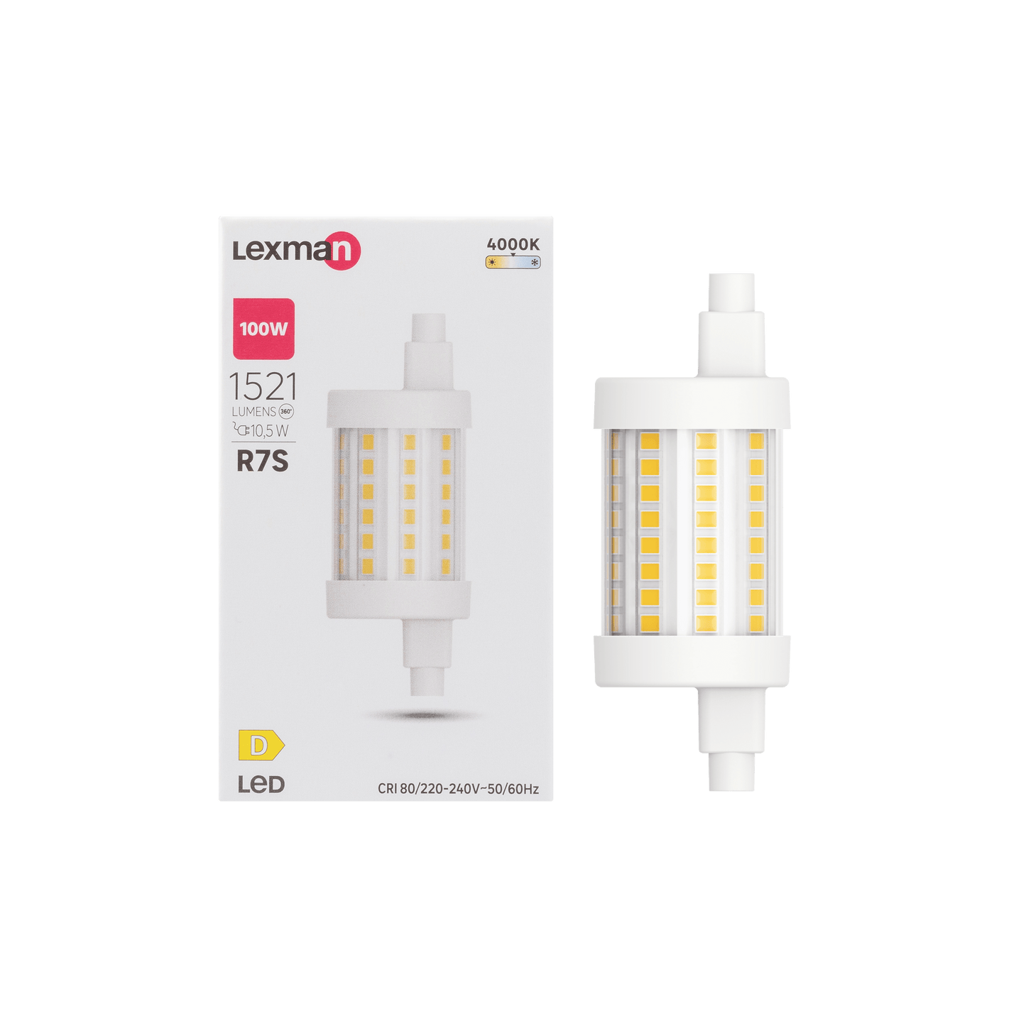 Bricocenter LED LAMP R7S=100W 78 MM LUCE NATURALE