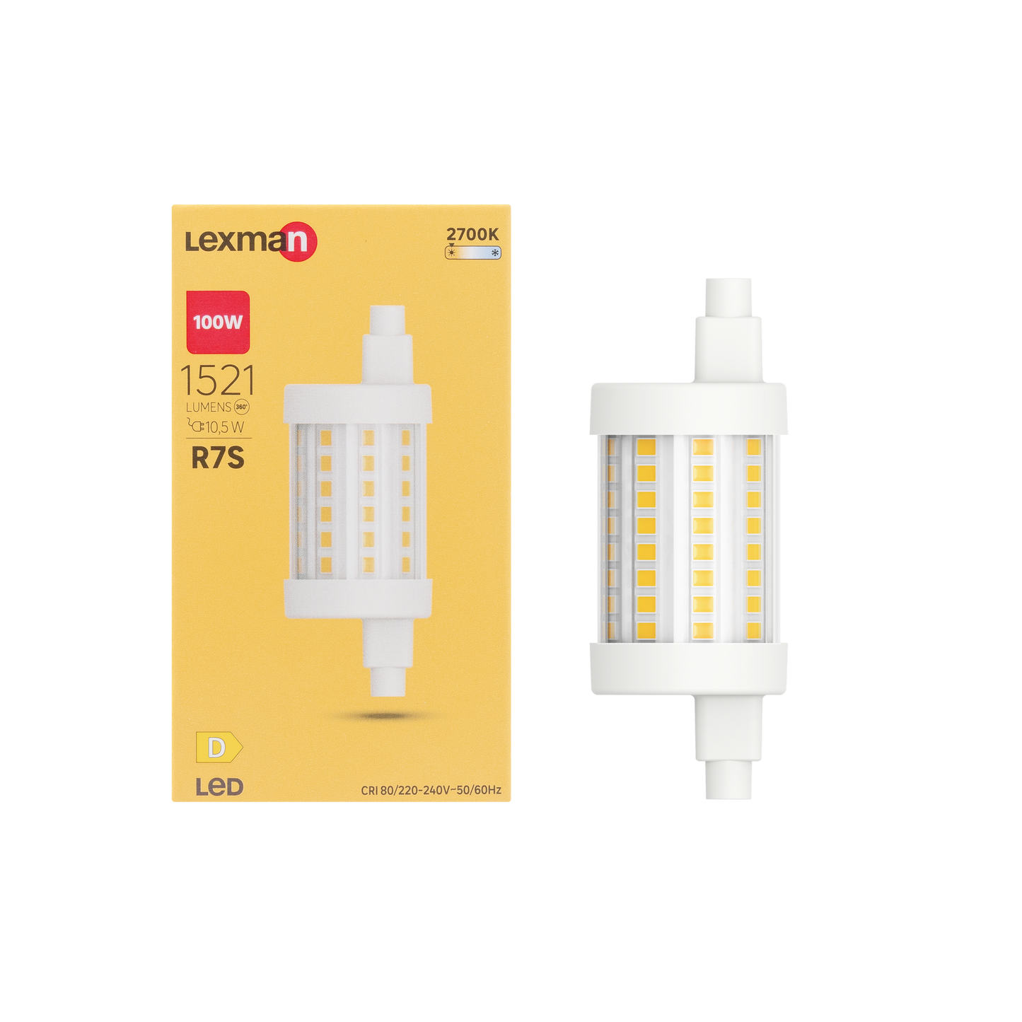 LED BULB R7S=100W 78MM WARM LIGHT