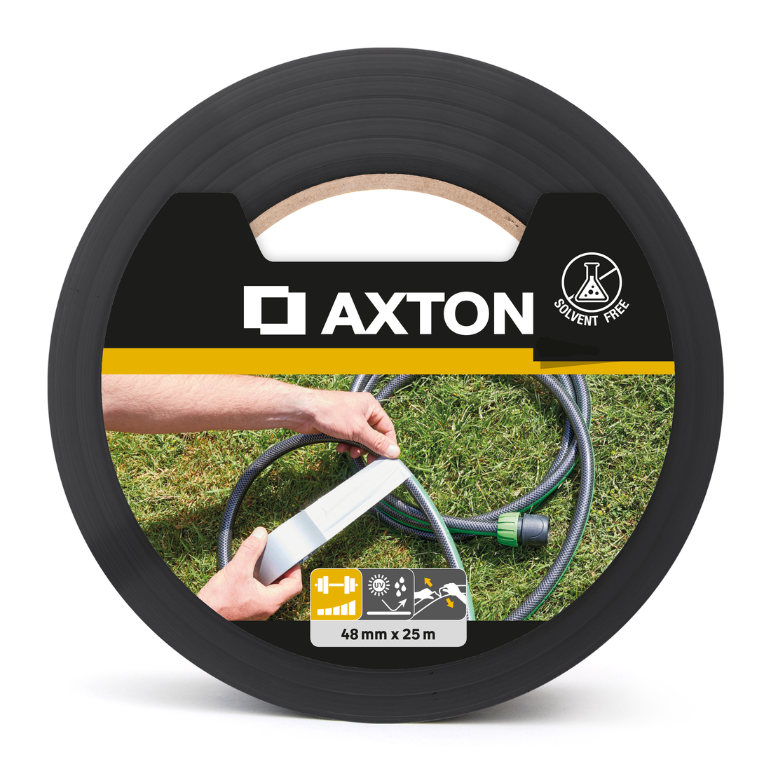 REPAIR TAPE BLACK AXTON 48MM X 25MT