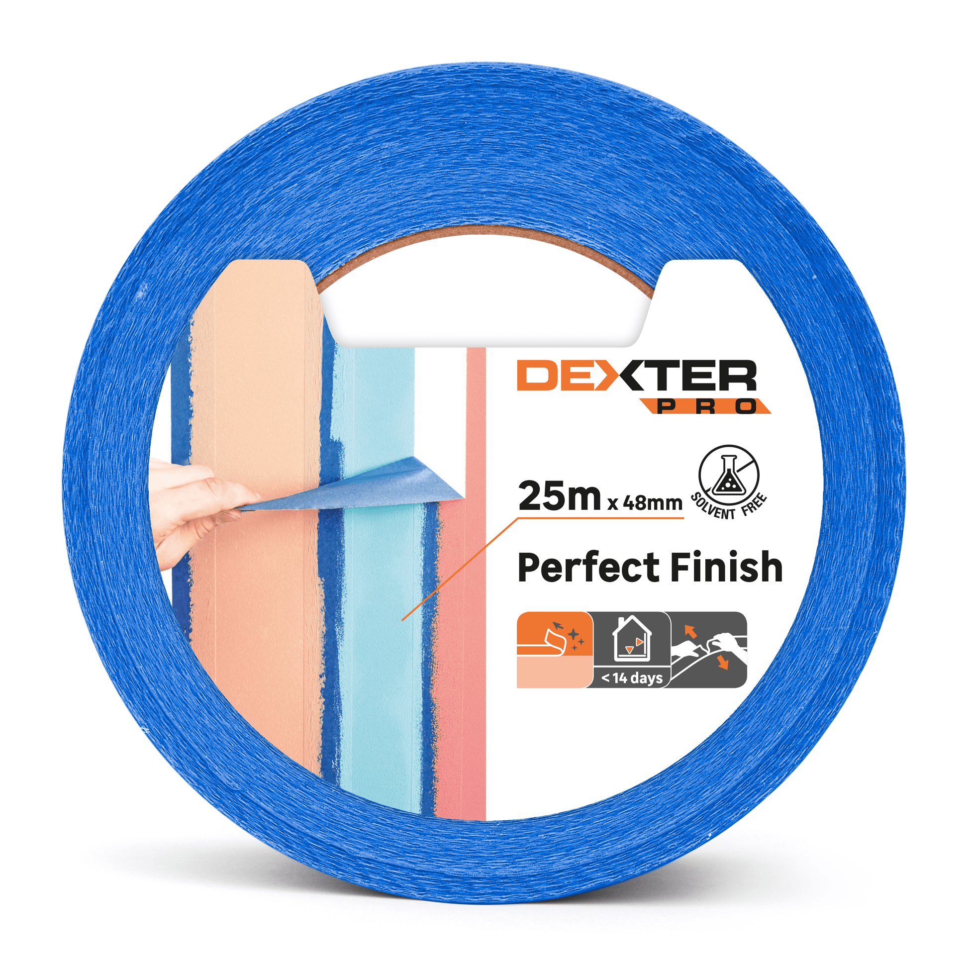 Bricocenter MASKING TAPE FOR PRECISION WORK DEXTER PRO 48MMx25MT