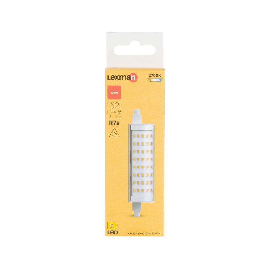R7S LED BULB 118MM 1521LM WARM LIGHT DIMMABLE