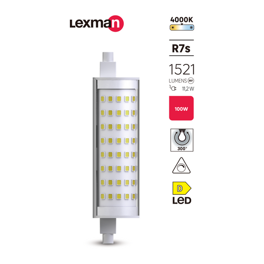 R7S LED BULB 118MM 100W NATURAL LIGHT DIMMABLE