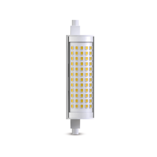 LED bulb, R7s, 118mm, 150W, warm light, dimmable