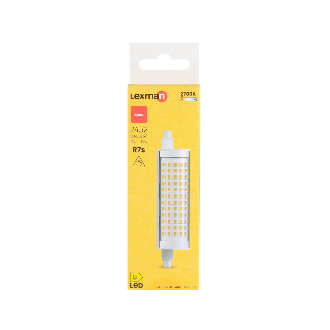 R7S LED BULB 118MM 150W WARM LIGHT DIMMABLE