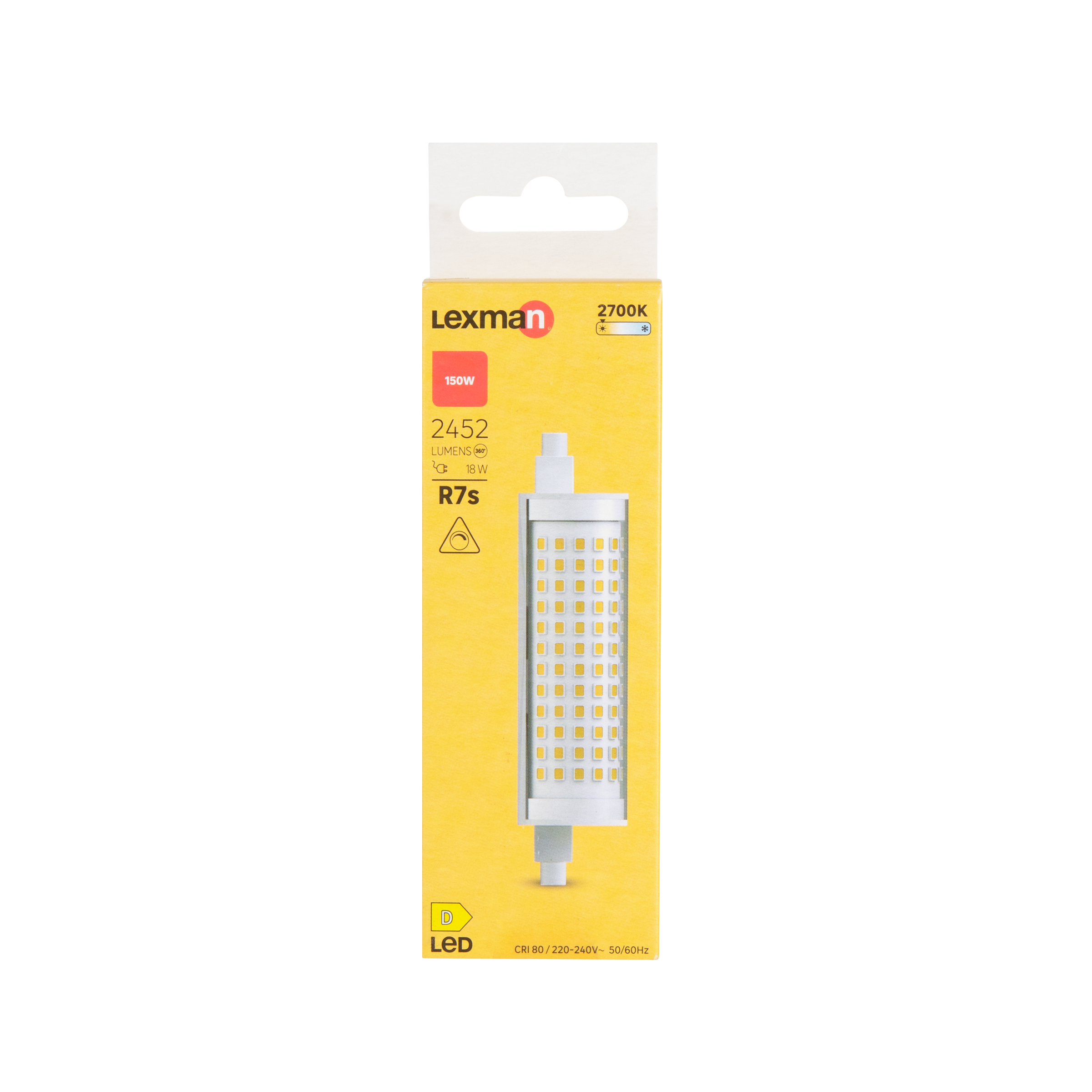 R7S LED BULB 118MM 150W WARM LIGHT DIMMABLE
