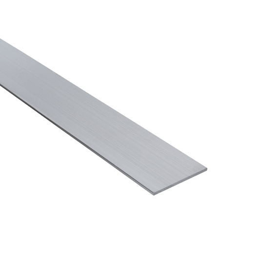 Bricocenter 40X2MM NATURAL ALUMINUM FLAT PROFILE 1M MATTE