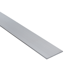 40X2MM NATURAL ALUMINUM FLAT PROFILE 1M MATTE