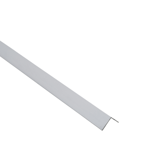 Bricocenter 15X15X1MM ANODIZED ALUMINUM ANGLE PROFILE 2.5M MATTE