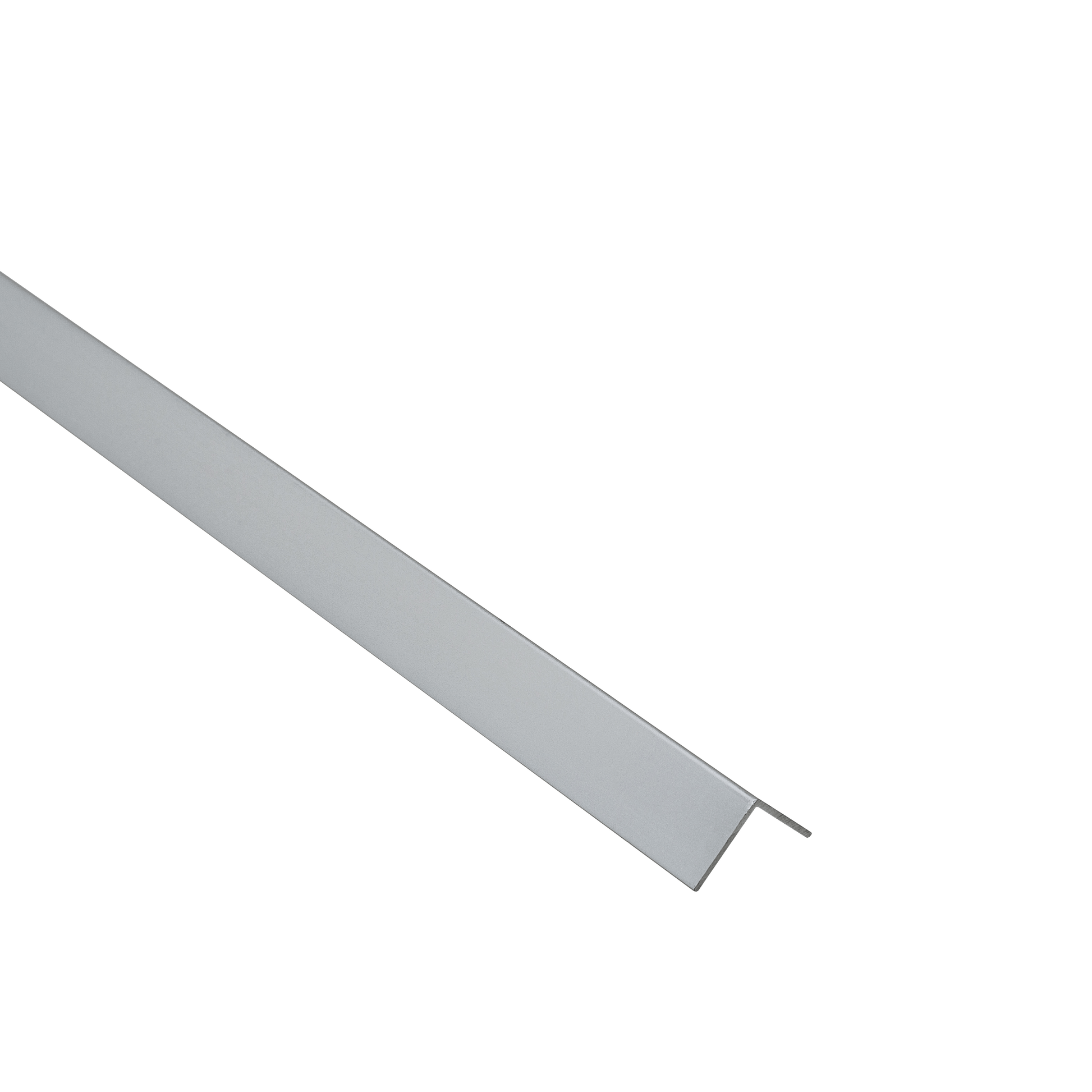 Bricocenter 15X15X1MM ANODIZED ALUMINUM ANGLE PROFILE 2.5M MATTE