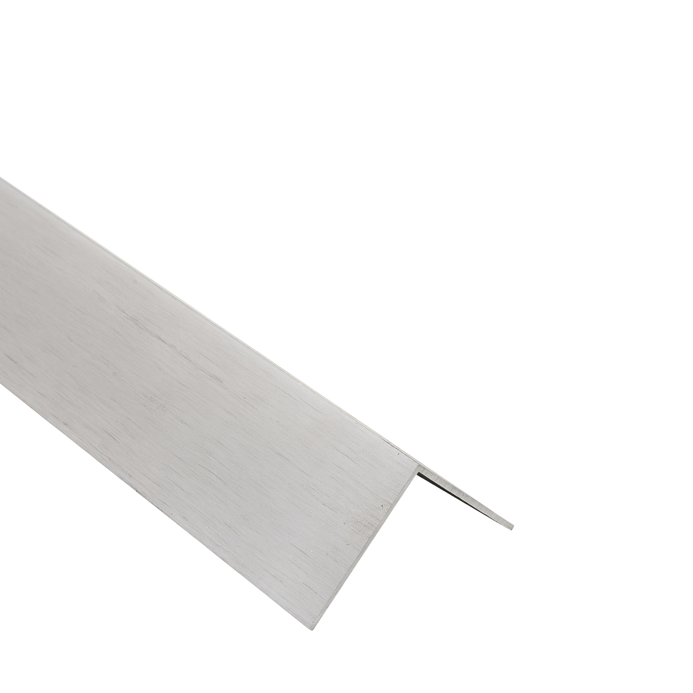 Bricocenter PROFILO ANGOLARE IN ALLUMINIO ANODIZZATO 40X40X1,5MM 1M NICHEL SPAZZOLATO