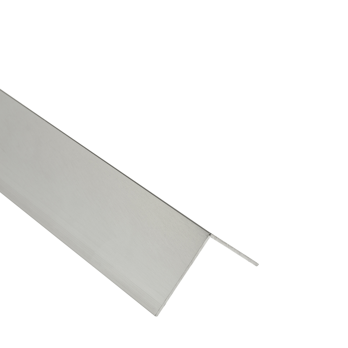 Bricocenter PROFILO ANGOLARE IN ALLUMINIO ANODIZZATO 40X40X1,5MM 1M NICHEL SPAZZOLATO