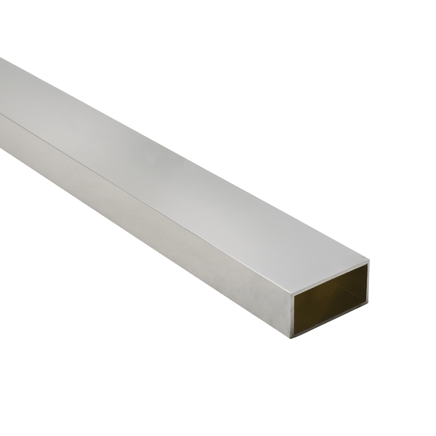 Bricocenter PROFILO RETTANGOLARE IN ALLUMINIO 40X20MM 2M CROMATO