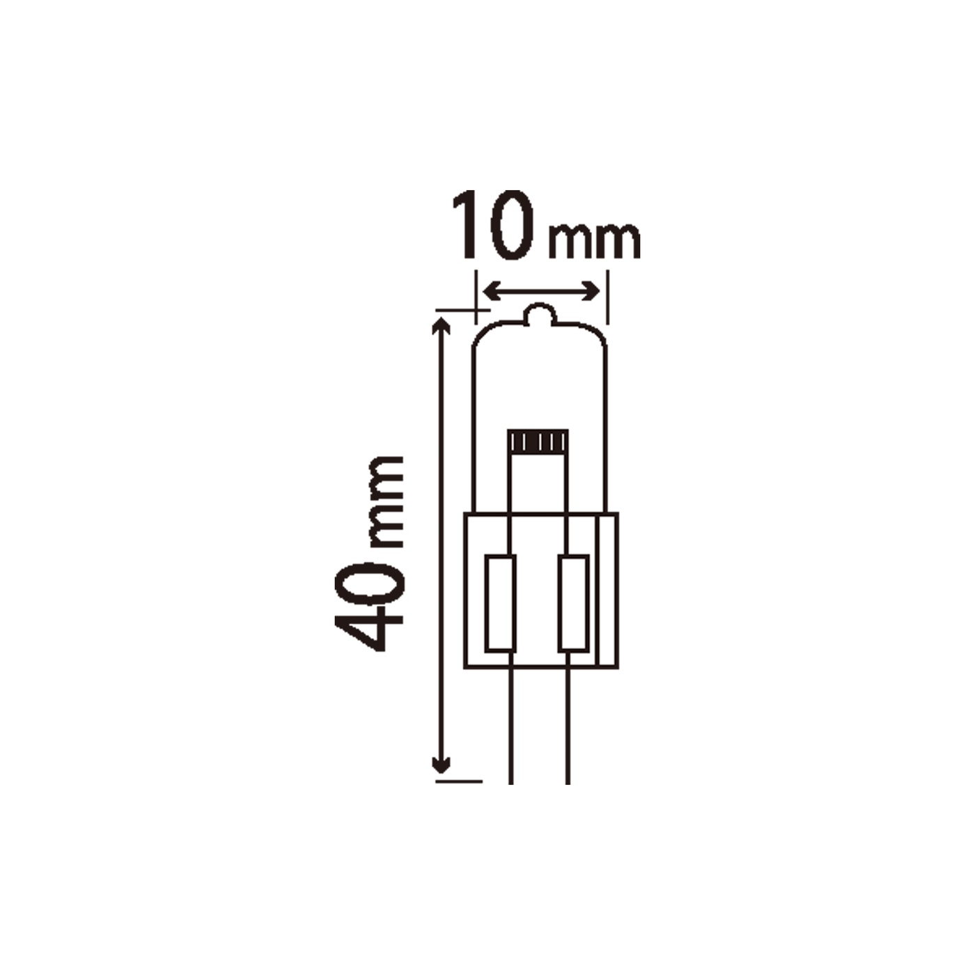 Gy6.35 halogen bulb = 63W