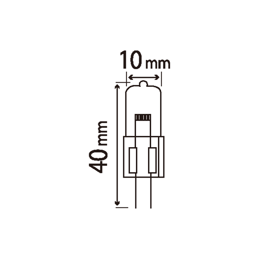 Gy6.35 halogen bulb = 63W