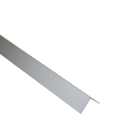 20X20X1MM ANODIZED ALUMINUM ANGLE PROFILE 2.5M MATT