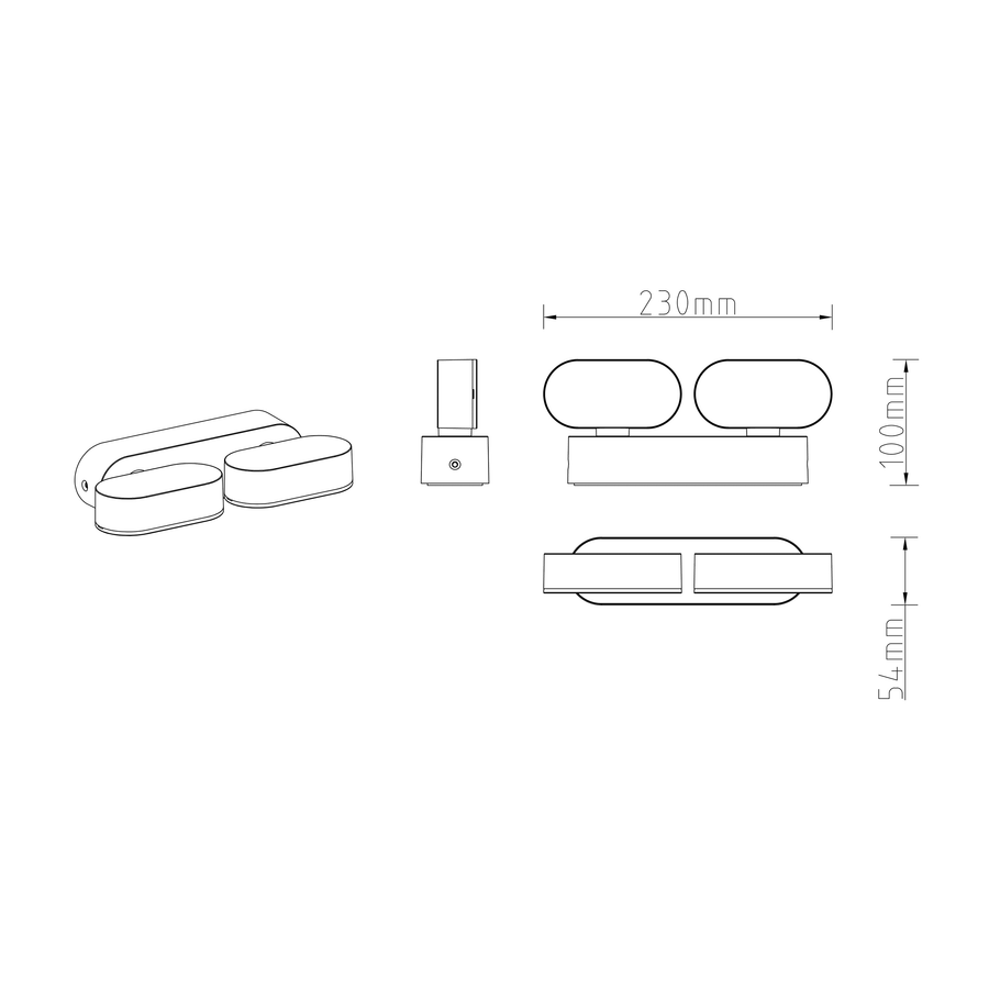 arundel steel wall light black 23x10x5.4 cm led 1440lm natural light ip54
