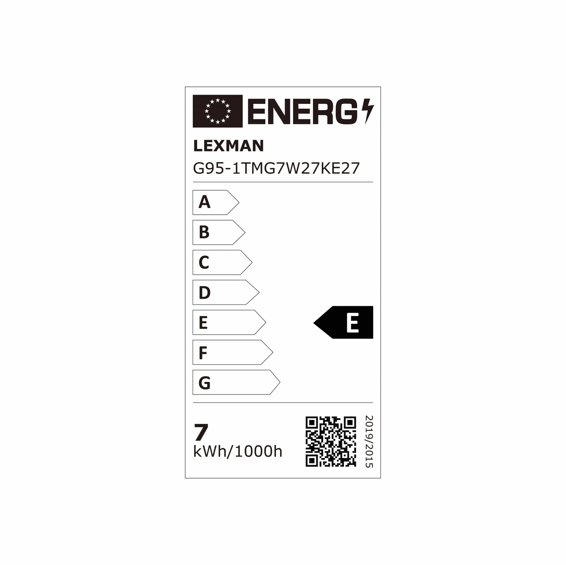 Bricocenter LED BULB E27=60W GLOBE GOLD WARM LIGHT