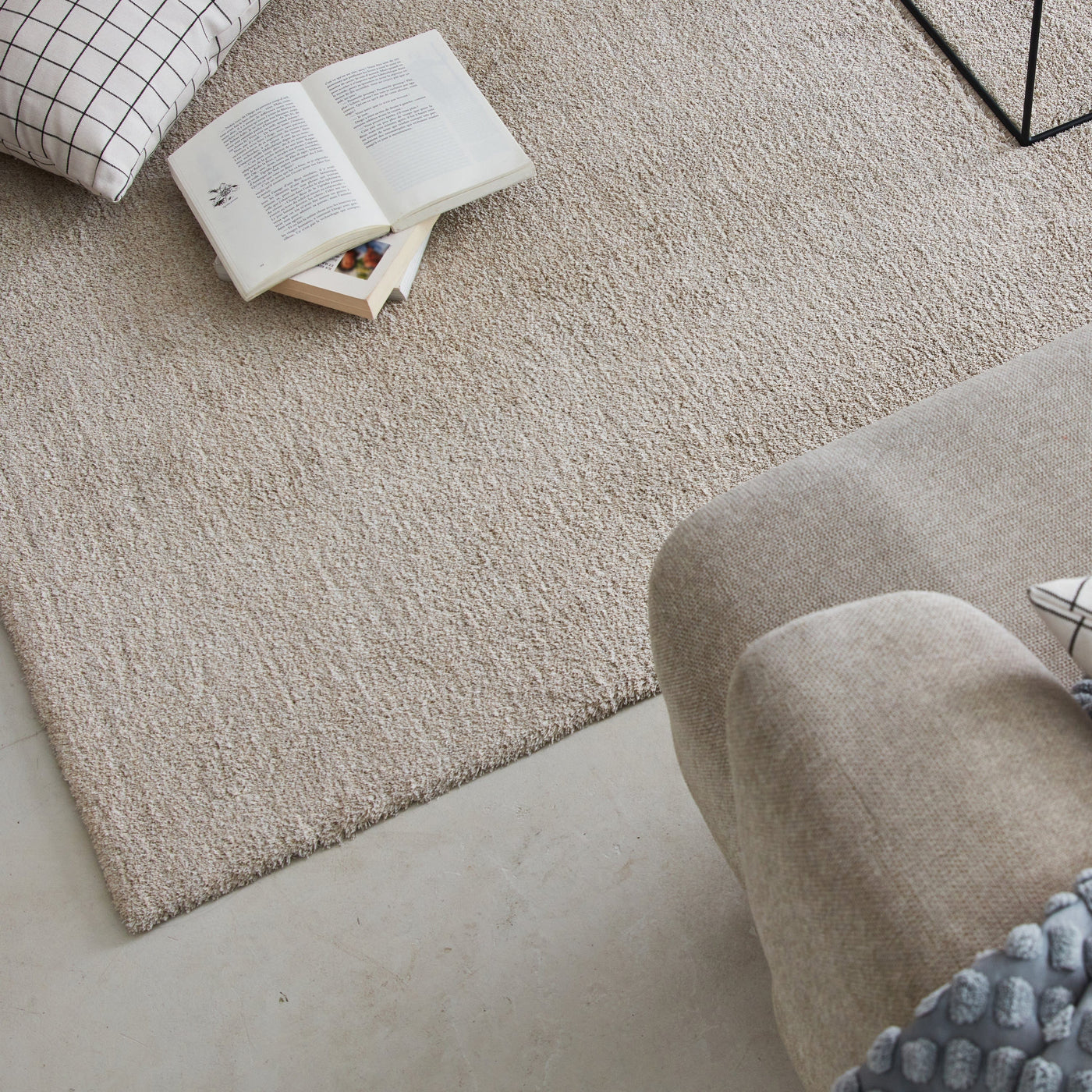 Bricocenter TAPPETO ENZOL BEIGE 120X170CM PELO LUNGO