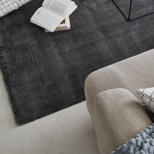 Bricocenter TAPPETO ENZOL GRIGIO 120X170CM PELO LUNGO