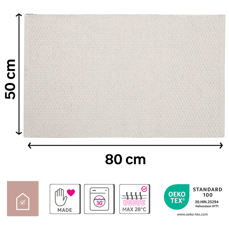 Bricocenter TAPPETINO SACHAL BEIGE 50X80CM