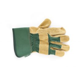 LEATHER WORK GLOVES SIZE M GEOLIA