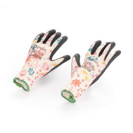 WOMEN'S GLOVES WITH FLOWERS GEOLIA SIZE6