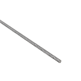 6MM SOLID STEEL ROUND PROFILE 2M