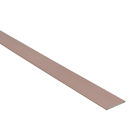 Bricocenter PROFILO PIATTO IN ALLUMINIO ANODIZZATO 20X2MM 1M OPACO