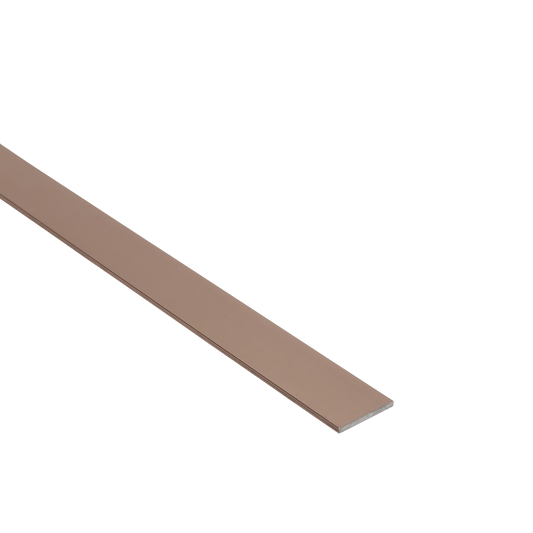 Bricocenter PROFILO PIATTO IN ALLUMINIO ANODIZZATO 20X2MM 1M OPACO