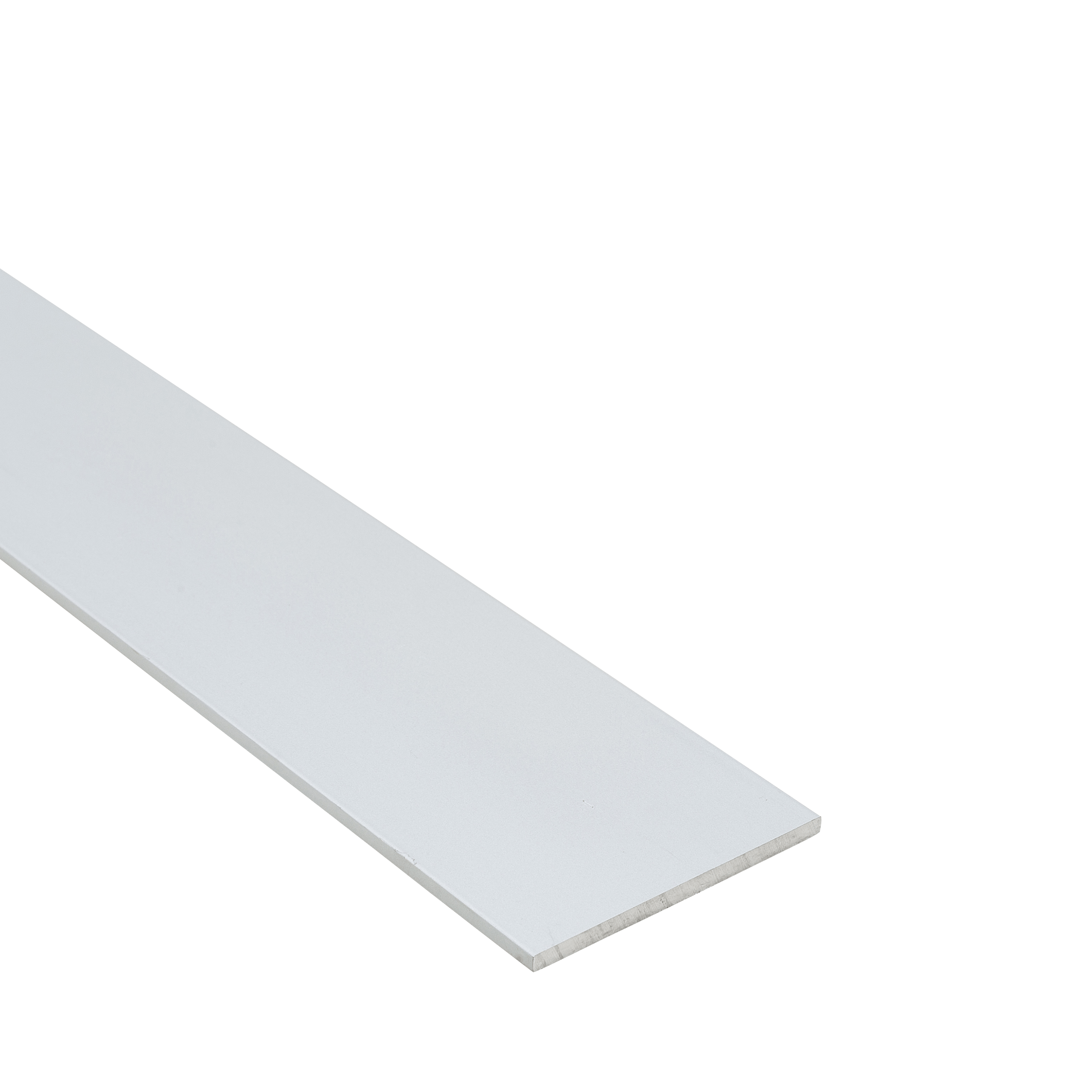 Bricocenter 50X3MM ANODISED ALUMINIUM FLAT PROFILE 1M MATT