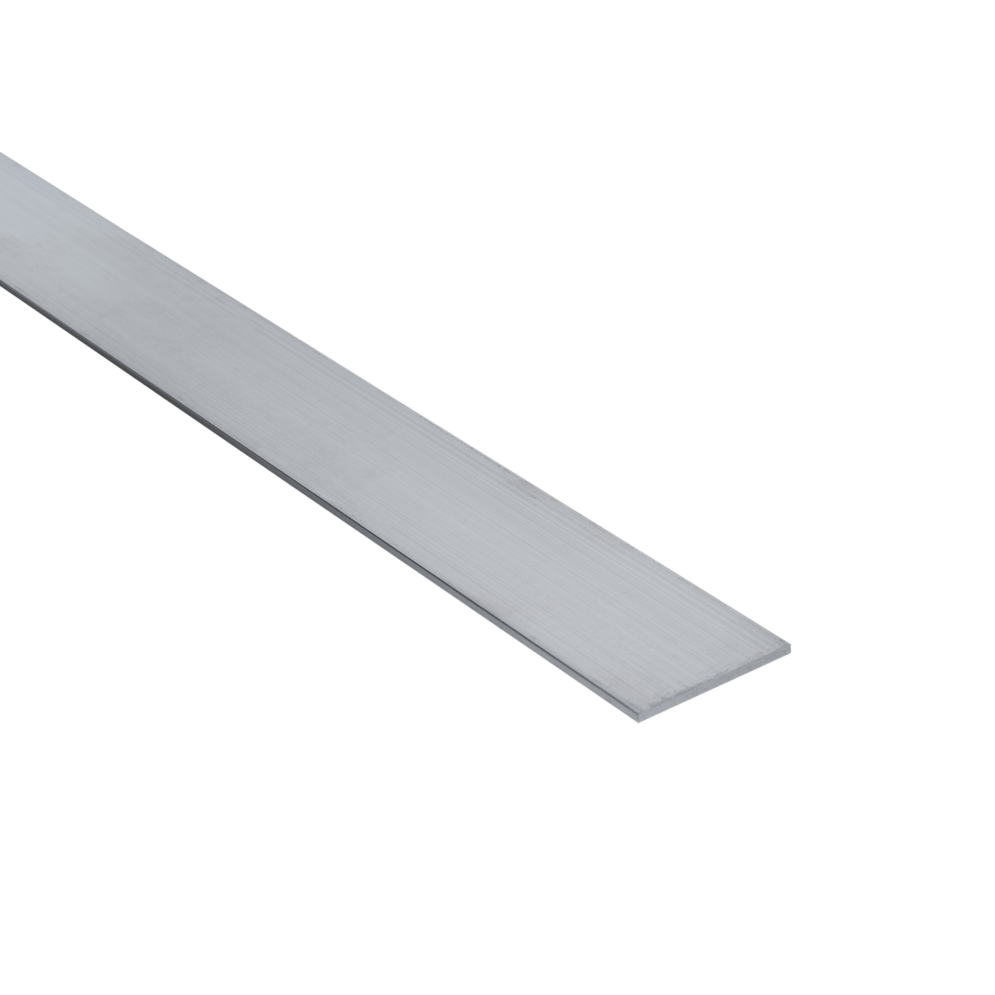 Bricocenter 40X2MM NATURAL ALUMINUM FLAT PROFILE 2.5M MATT