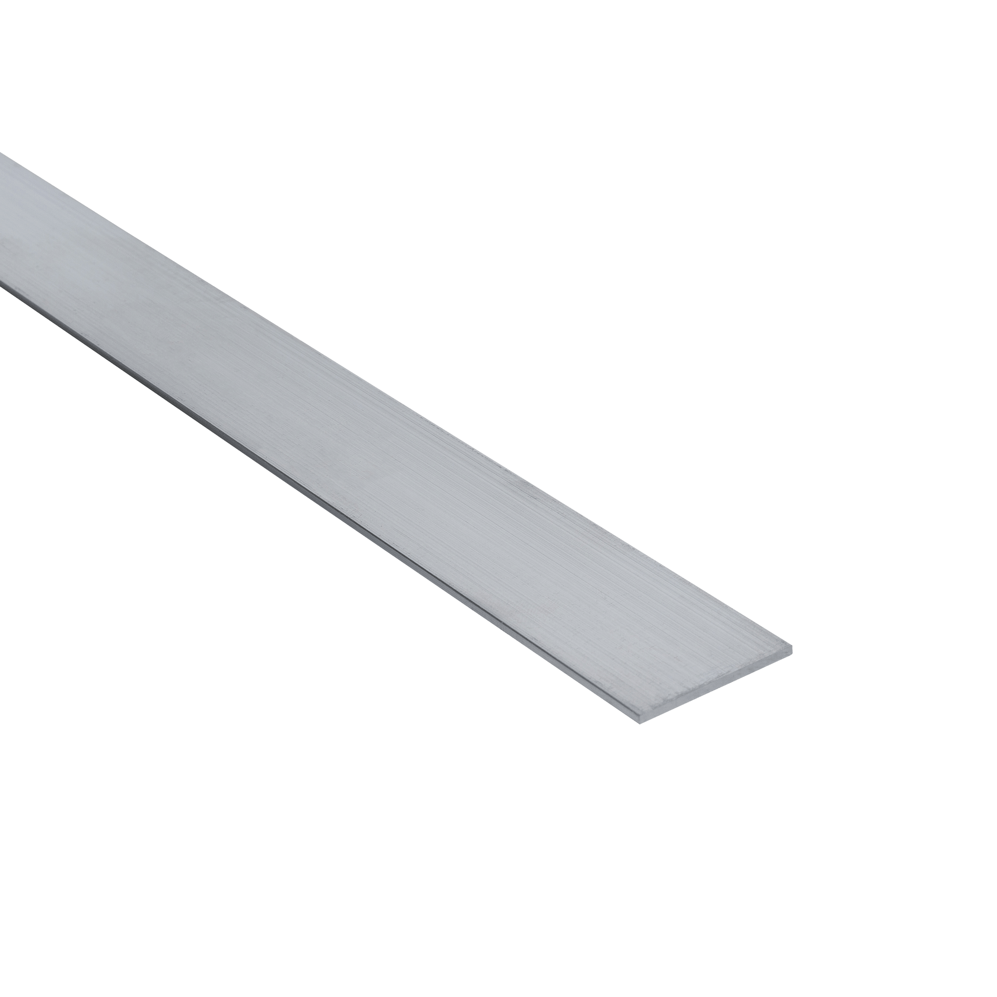 Bricocenter NATURAL ALUMINIUM FLAT PROFILE 50x3MM 1M MATT